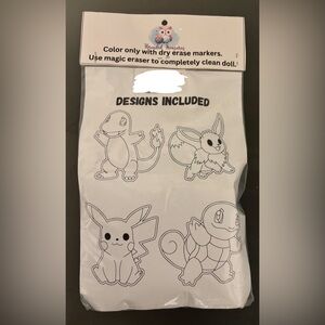 Dry erase color Pokemon new